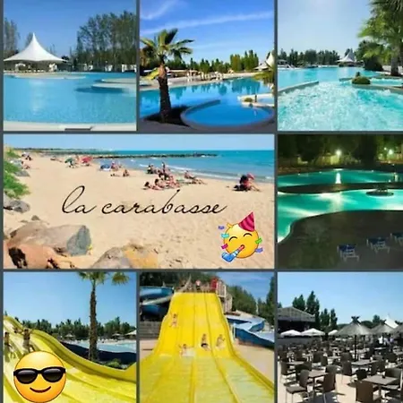 Mobil-home La Carabasse Camping *